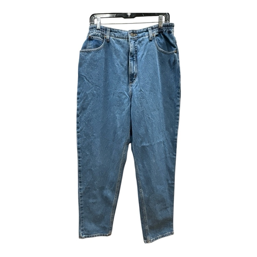 L.L. Bean Womens Jeans Size 14 Orignal Fit/Relaxed 183695 Mom‎ Stretch New High
